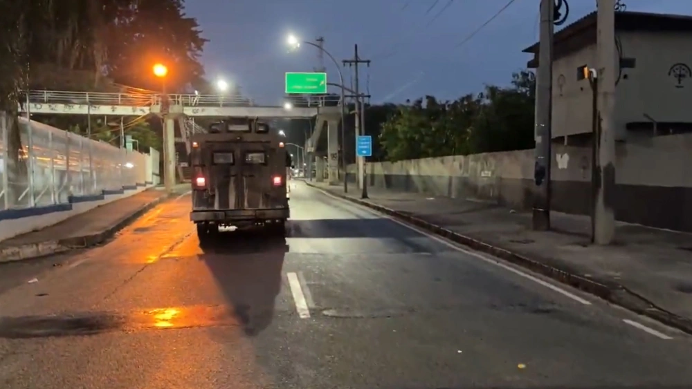 Operasi Besar Besaran Geng Di Rio De Janeiro, Selasa, 28 Oktober 2025. [X @Govrj]